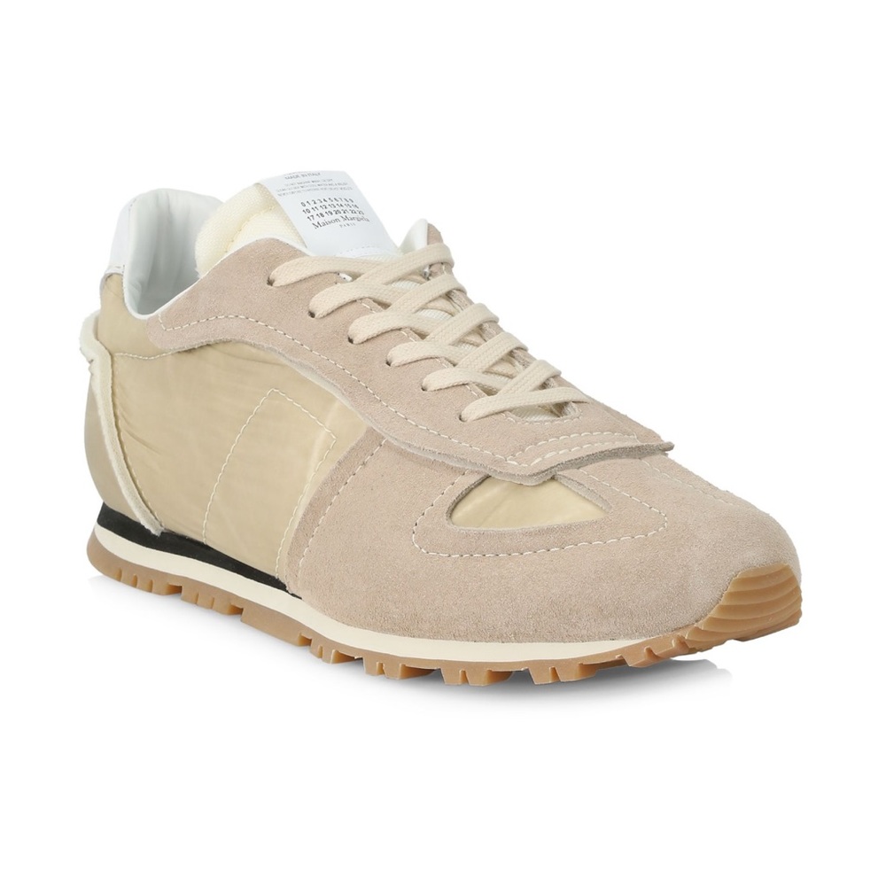 Mens Maison Margiela Retro Runner Low-Top Sneakers